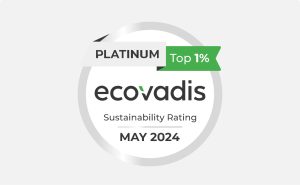 Labeled – Ecovadis Platinum